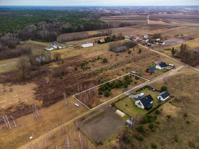Przestronna działka 3000m2 - MPZP szybka zabudowa