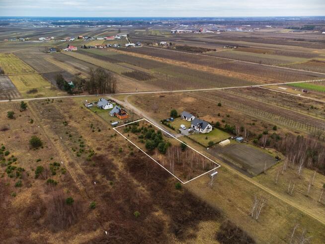 Przestronna działka 3000m2 - MPZP szybka zabudowa