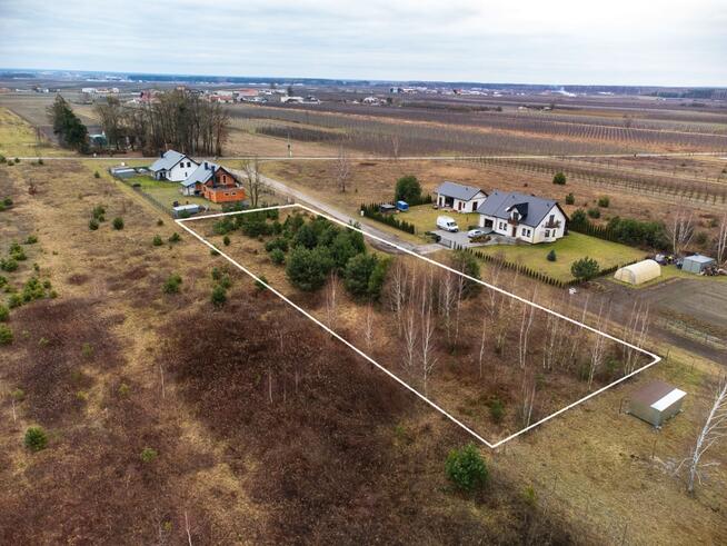 Przestronna działka 3000m2 - MPZP szybka zabudowa