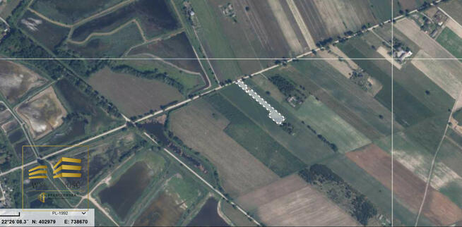 Działka budowlana Samoklęski-Kolonia Druga gm. Kamionka,