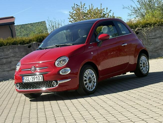 Fiat 500 Hybryda * Serwisowany * Oryg Przebieg * Dolcevita * Panorama * Zadbany