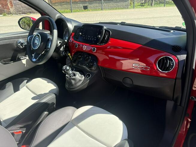 Fiat 500 Hybryda * Serwisowany * Oryg Przebieg * Dolcevita * Panorama * Zadbany