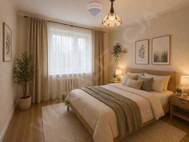 REZERWACJA 2-pokojowe mieszkanie z balkonem, 52 m²