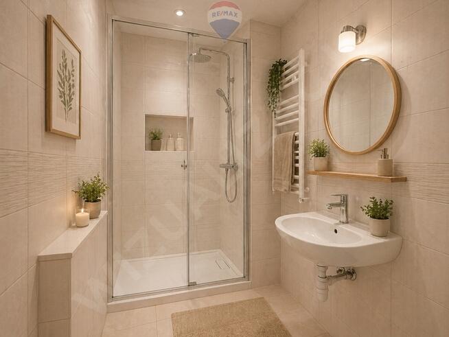 REZERWACJA 2-pokojowe mieszkanie z balkonem, 52 m²