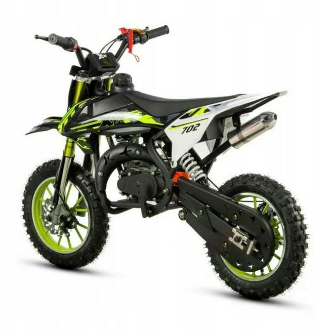 XTR Inny Mini Cross XTR 49cc 702 10 cali DUŻY Dwusuw 2T Manualny Start
