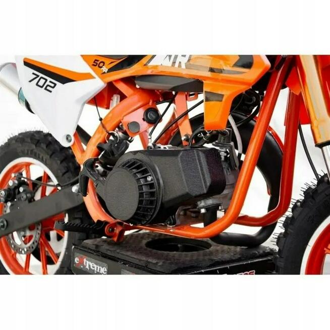 XTR Inny Mini Cross XTR 49cc 702 10 cali DUŻY Dwusuw 2T Manualny Start