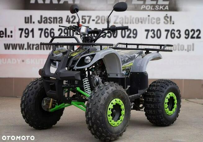Inna Inny Quad ATV DUŻY 125cc MODEL N8' Półautomat Koła 8 cali Licznik Lusterka