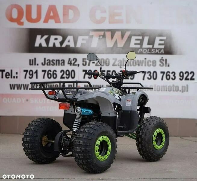 Inna Inny Quad ATV DUŻY 125cc MODEL N8' Półautomat Koła 8 cali Licznik Lusterka