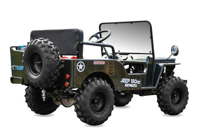 Inna Inny BUGGY UTV JEEP 150cc KEYMOTO Półautomat Wyciągarka LED Hak Szyba