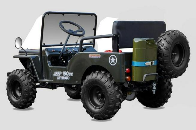 Inna Inny BUGGY UTV JEEP 150cc KEYMOTO Półautomat Wyciągarka LED Hak Szyba