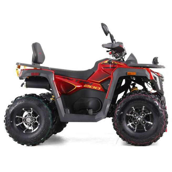 ASIX Inny Quad ATV ASIX TYTAN RR200 200cc Wyciągarka Chłodnica Oleju Alu USB LCD