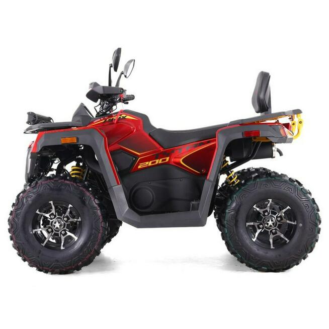 ASIX Inny Quad ATV ASIX TYTAN RR200 200cc Wyciągarka Chłodnica Oleju Alu USB LCD