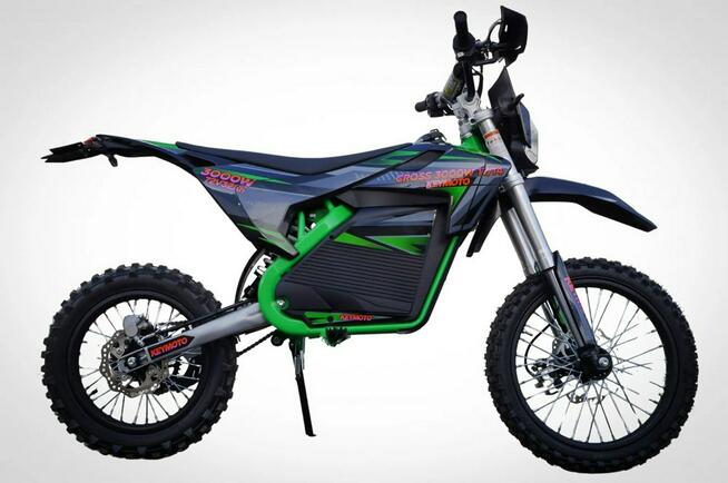 Inna Inny Cross ELEKTRYCZNY 3000W 72V 32Ah Keymoto KOŁA 17/14 cali Li-Ion LED