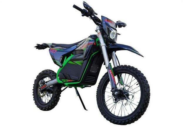 Inna Inny Cross ELEKTRYCZNY 3000W 72V 32Ah Keymoto KOŁA 17/14 cali Li-Ion LED