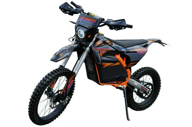 Inna Inny Cross ELEKTRYCZNY 5000W 72V 32Ah Keymoto KOŁA 19/16 cali XL Li-Ion LED
