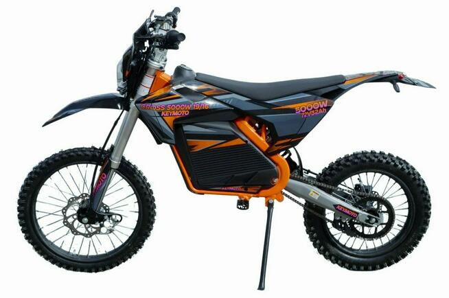 Inna Inny Cross ELEKTRYCZNY 5000W 72V 32Ah Keymoto KOŁA 19/16 cali XL Li-Ion LED
