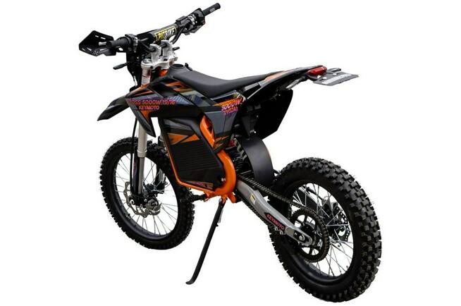 Inna Inny Cross ELEKTRYCZNY 5000W 72V 32Ah Keymoto KOŁA 19/16 cali XL Li-Ion LED