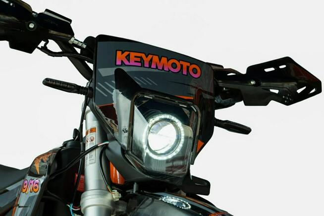 Inna Inny Cross ELEKTRYCZNY 5000W 72V 32Ah Keymoto KOŁA 19/16 cali XL Li-Ion LED