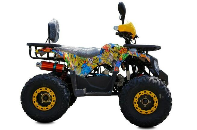 Inna Inny Quad ATV 125cc Commander Premium Automat 8 cali LED LCD Oparcie Hak