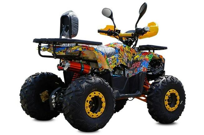 Inna Inny Quad ATV 125cc Commander Premium Automat 8 cali LED LCD Oparcie Hak
