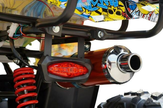 Inna Inny Quad ATV 125cc Commander Premium Automat 8 cali LED LCD Oparcie Hak