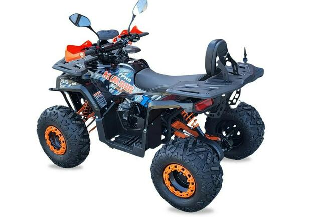 Inna Inny Quad ATV DUŻY 125 ARMOUR PRO 8 Licznik Tarcza Półautomat Oparcie LED