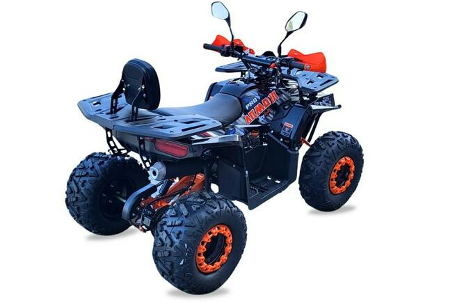 Inna Inny Quad ATV DUŻY 125 ARMOUR PRO 8 Licznik Tarcza Półautomat Oparcie LED