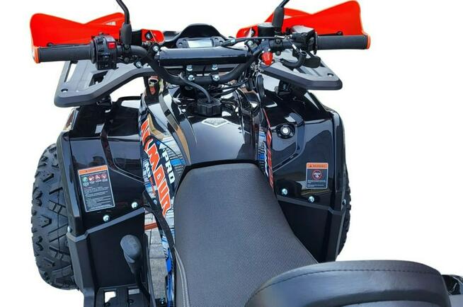 Inna Inny Quad ATV DUŻY 125 ARMOUR PRO 8 Licznik Tarcza Półautomat Oparcie LED