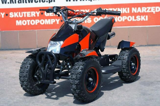 Inna Inny Mini Quad ATV 49cc BS LIGHT PILOTY Dwusuw AUTOMAT El. Start 6 cali