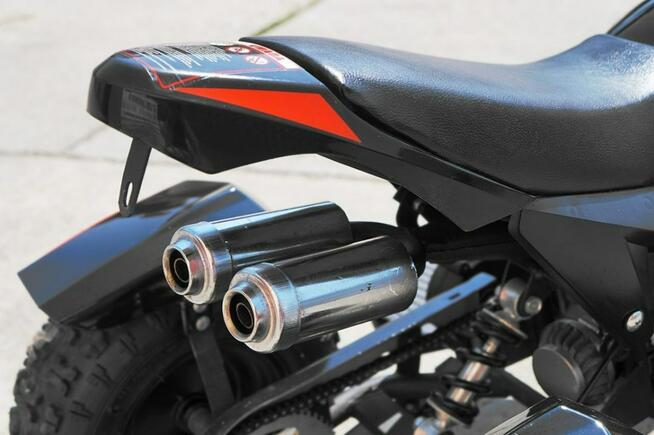 Inna Inny Mini Quad ATV 49cc BS LIGHT PILOTY Dwusuw AUTOMAT El. Start 6 cali