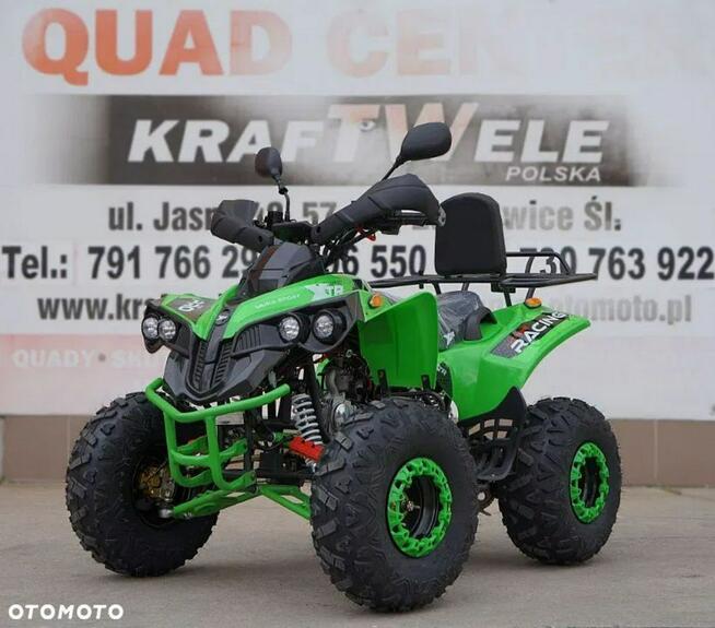 Inna Inny Quad ATV DUŻY 125 MODEL H8 Premium Plus Półautomat 8 Licznik Tarcza