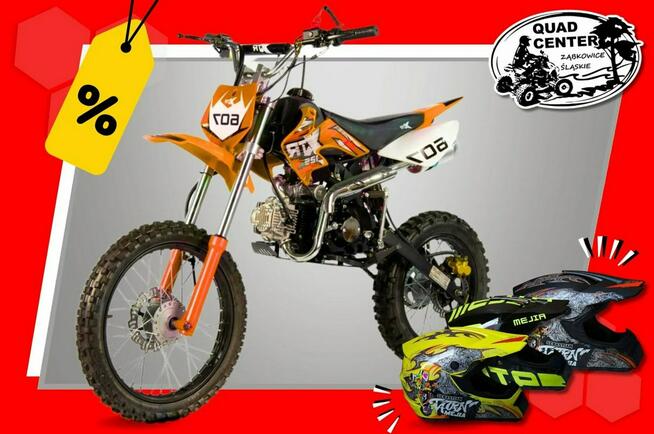 Inna Inny Cross XTR 125cc MANUAL Koła 17/14 cali KOŁA KOPKA