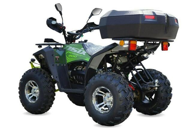 Inna Inny Quad ATV ASIX Magnum EEC 200 Alufelgi LED Hak Kufer HOMOLOGACJA EURO 5