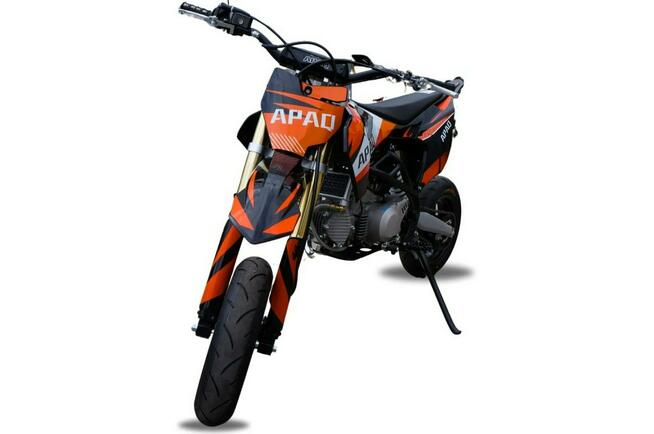 Inna Inny Cross APAQ SUPERMOTO 160cc Manula 4T Pit Bike 12/12 Chłodzony OLEJEM