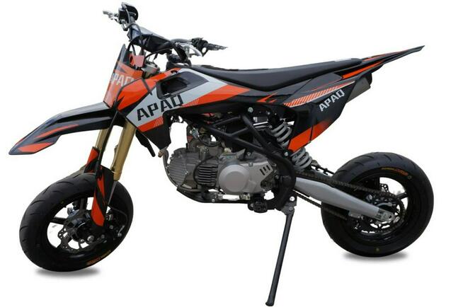 Inna Inny Cross APAQ SUPERMOTO 160cc Manula 4T Pit Bike 12/12 Chłodzony OLEJEM