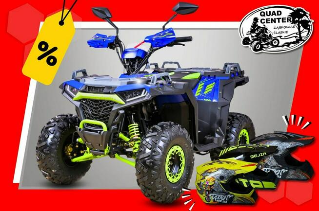 ASIX Inny Quad ATV 125cc ASIX GRIZZLY Automat 8 cali LED Licznik LCD Hak