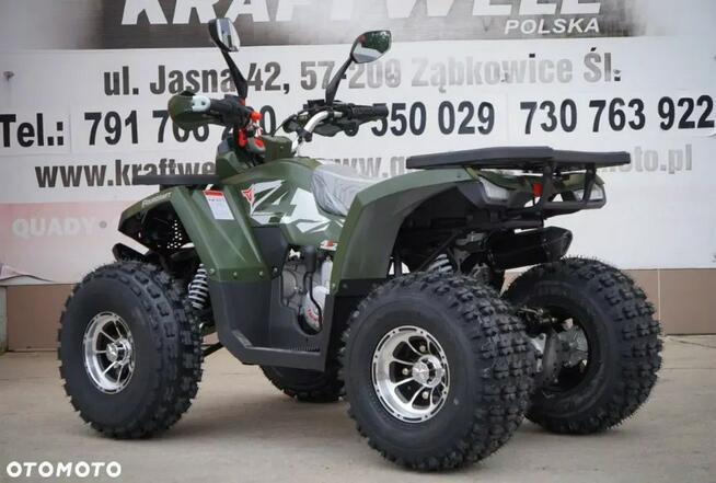 Inna Inny Quad ATV 125cc FOURCRAFT Półautomat 8 cali Alufelgi DUŻY XL LED