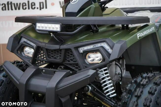 Inna Inny Quad ATV 125cc FOURCRAFT Półautomat 8 cali Alufelgi DUŻY XL LED