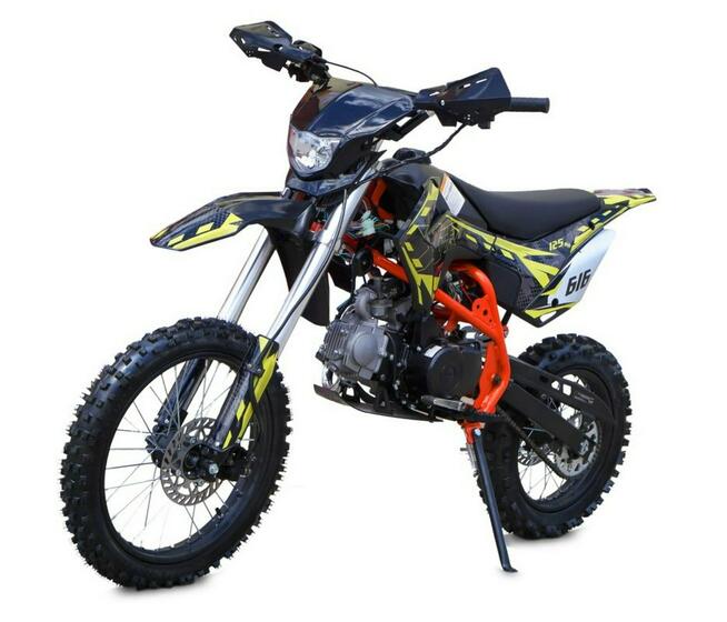 Inna Inny Cross 125 cc XTR 616 X1 17/14' 4T MANUAL Elektryczny start LAMPA Kopka