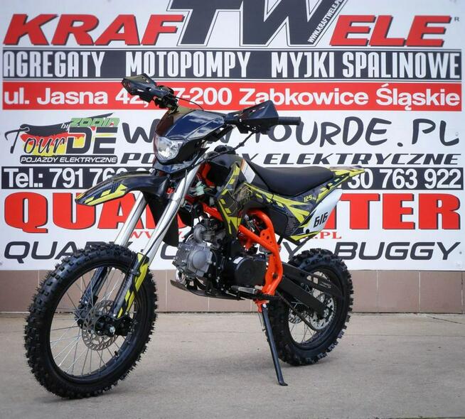 Inna Inny Cross 125 cc XTR 616 X1 17/14' 4T MANUAL Elektryczny start LAMPA Kopka