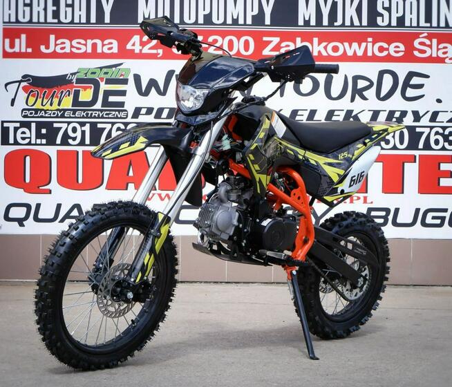 Inna Inny Cross 125 cc XTR 616 X1 17/14' 4T MANUAL Elektryczny start LAMPA Kopka