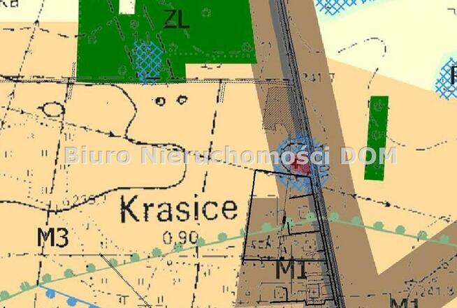 Działka budowlana Krasice gm. Mstów