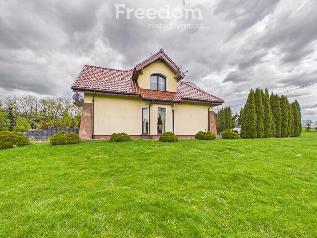 Komfortowy dom z działką, 1 ha + staw, k.Bartoszyc