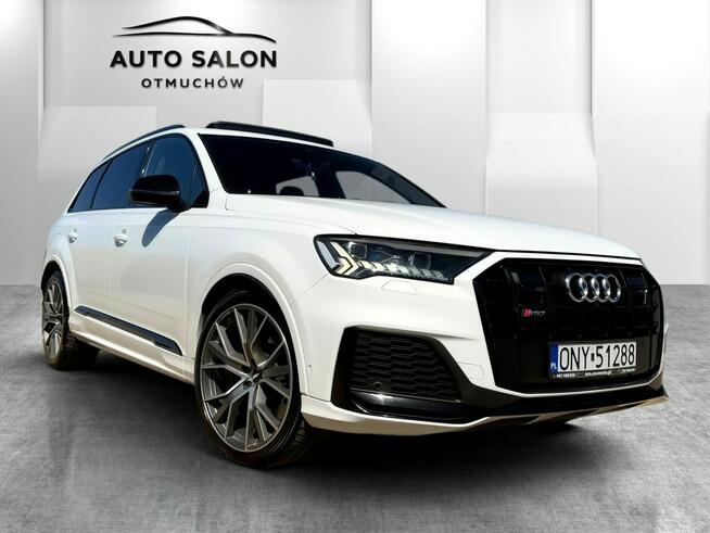 Audi SQ7 MASAZE pneumatyka WENTYLACJA hak skóra PANORAMA laser os skretu MAX