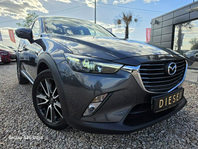 Mazda CX-3 1.5D#105PS#LIFT#RVM#Ledy#Skóry#Navi#Kamera#Świeży Import#Gwarancja!!!