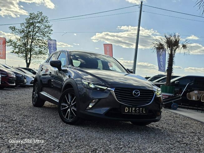 Mazda CX-3 1.5D#105PS#LIFT#RVM#Ledy#Skóry#Navi#Kamera#Świeży Import#Gwarancja!!!