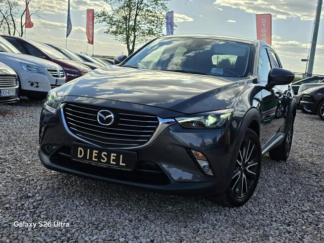 Mazda CX-3 1.5D#105PS#LIFT#RVM#Ledy#Skóry#Navi#Kamera#Świeży Import#Gwarancja!!!