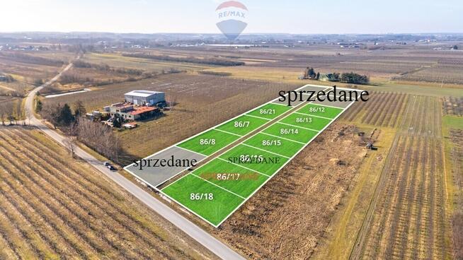 Działki budowlane, Warpęsy k/Grójca,węzeł S7
