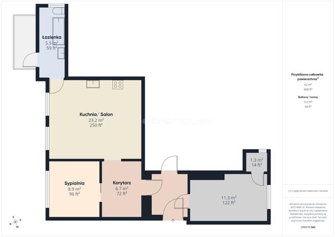 Loft 67 m² gotowe do zamieszkania po remoncie!!!