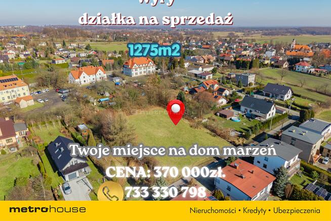 Działka wśród zieleni z dobrym dojazdem !